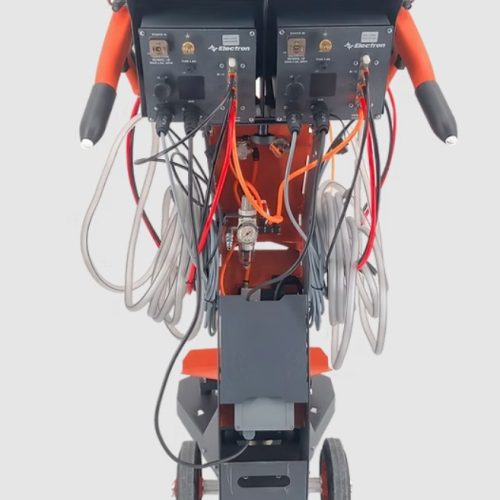Master +3 Box Fed Dual Head - back view